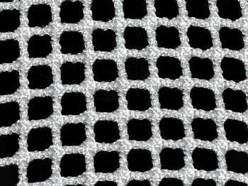 Mezzanin-Netz ohne Knoten 13mm weiß PA rechteckig