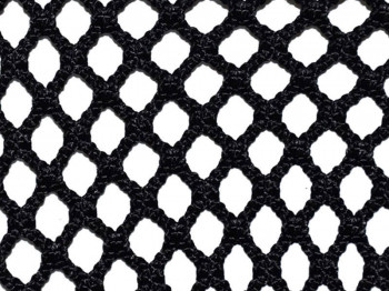 Mezzanine-Netz ohne Knoten 13mm schwarz PA rechteckig